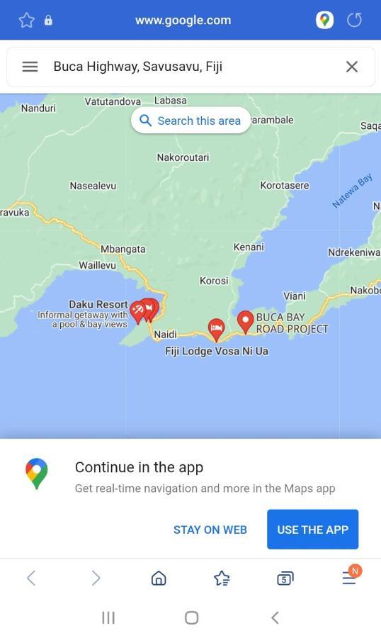 Fiji Lodge Vosa Ni Ua サブサブ エクステリア 写真